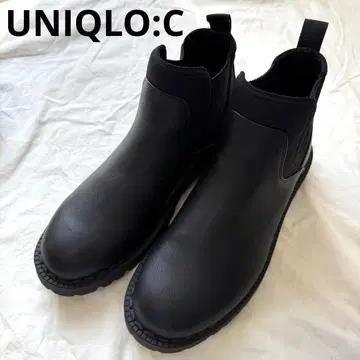 유니클로 UNIQLO:C 사이드 고어 부츠 26cm 블랙