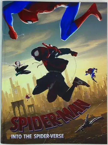 도에이 서양화 팜플렛 INTO THE SPIDER-VERSE 2019년