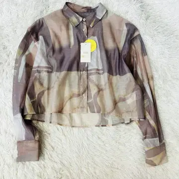 새상품 로리즈팜 시어 셔츠