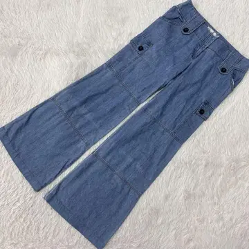 MNG JEANS 플레어 데님 라이트 블루 42 캐주얼