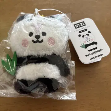 BT21 팬더 봉제 인형 마스코트
