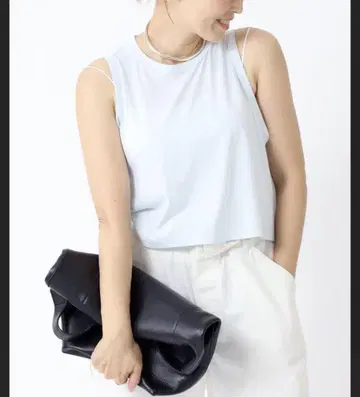 Deuxieme Classe CELERI/셀리 CROPPED 탱크탑