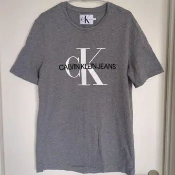 CALVIN KLEIN JEANS 그레이 티셔츠 L 사이즈