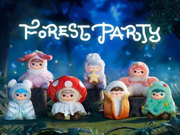 PUCKY Forest Party 봉제 인형 시리즈 [모듬 박스]