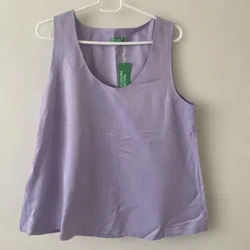 United Colors of Benetton 라벤더 탱크탑 S