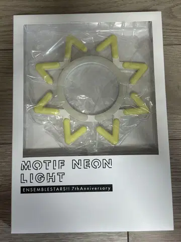 앙스타 토모에 히요리 모티브 네온 라이트 7주년 태양