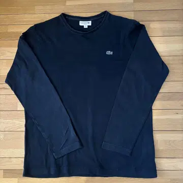 라코스테 롱T BLK L