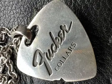 silver925 Fender 피크 목걸이