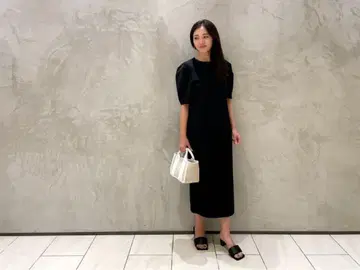 엠프리미어 분또 턱 쓰리 롱 원피스