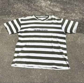 GUESS JEANS 보더 티셔츠 게스 USA 제 90s 00s