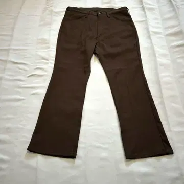 wrangler 브라운 플레어 슬랙스 런처 팬츠 구제 의류