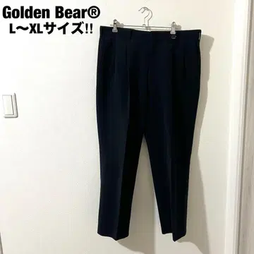 골든 베어 슬랙스 팬츠 블랙 빅 사이즈 L XL 남성용 남성복