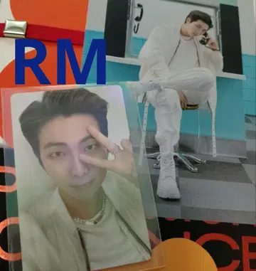 BTS PTD RM 남 봉입 랜덤 트레이딩 카드 포스카
