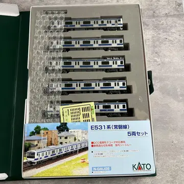 [미사용] KATO E531계 조반선 5량 세트 N게이지 10-283 5