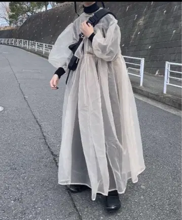 PERNA 오간자 레이어드 원피스
