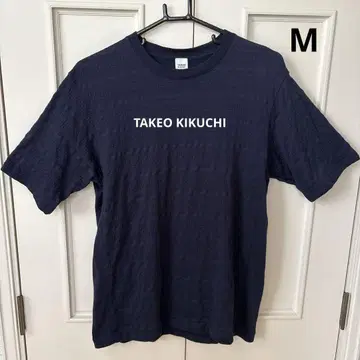 TAKEO KIKUCHI 네이비 반팔 셔츠 일본제
