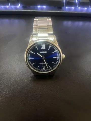 CASIO 스테인리스 스틸 손목시계