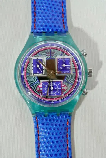 Swatch 스와치 크로노그래프 ECHODECO 미사용 레어