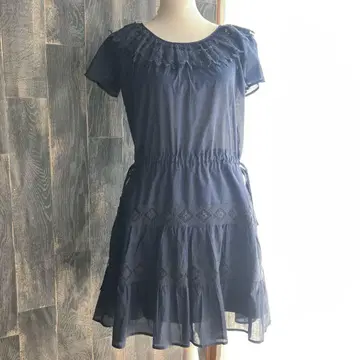 axes femme 미사용 새상품 원피스 레이스 다크 네이비