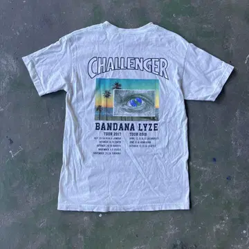 CHALLENGER 티셔츠 BANDANA LYZE TOUR
