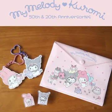 마이멜로디 & 쿠로미 기념일 세트 우체국 한정판