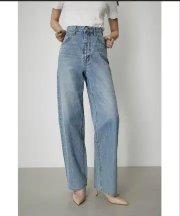 HIGH WAIST DENIM WIDE / 하이 웨스트 데님 와이드