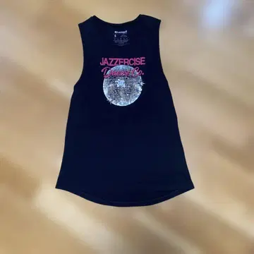 JAZZERCISE 탱크탑 S 사이즈 블랙