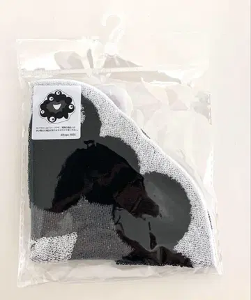 미야쿠미야쿠 미니 타월 손수건 블랙 페이스 검정 미야쿠미야쿠 엑스포
