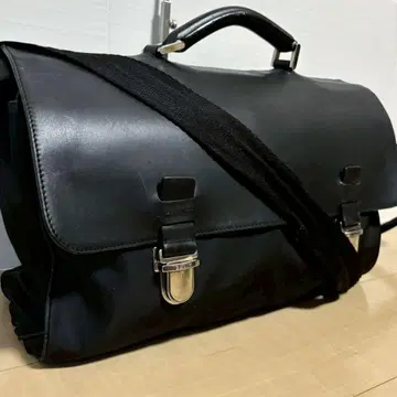 정품] BALLY 브리프 케이스 2way 비즈니스 백 A4 가능 블랙