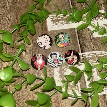 베티 캔뱃지 베티 붑 미니 캔뱃지 베티 챤 캔배치