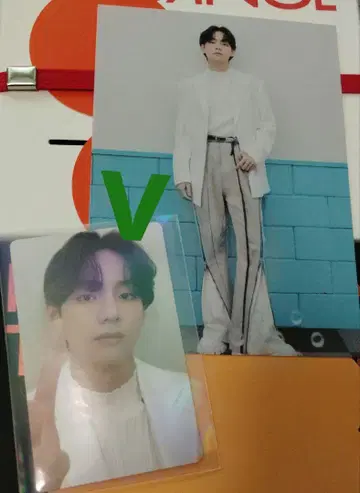 BTS PTD V 테테 봉입 랜덤 트레이딩 카드 포스카