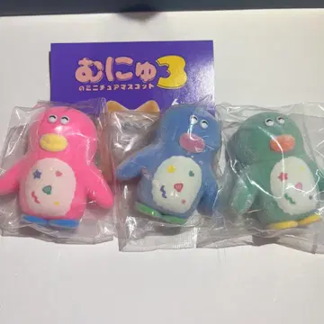 무뉴3 미니어처 마스코트 마루페치군 3체 세트