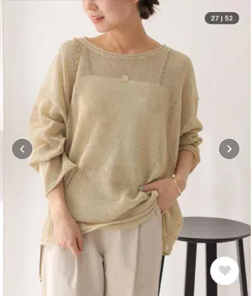 JOURNAL STANDARD relume PE 린넨 루즈 풀오버