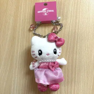 USJ 헬로키티 마스코트 키체인 봉제 인형