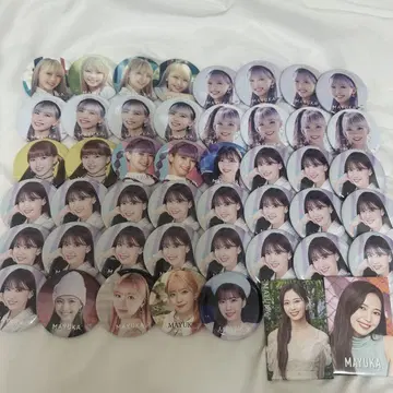 NiziU 마유카 캔배지 묶음 판매