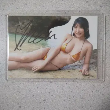 이치하라 카오루 사인 포함 사진
