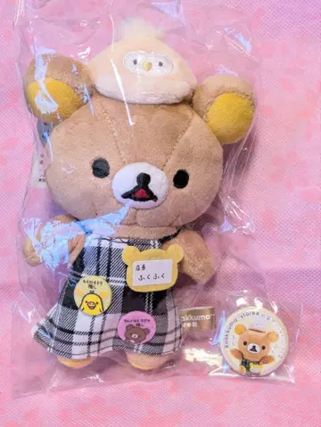 리락쿠마 점장 매달기 봉제인형 이케부쿠로 선샤인 스토어점 후쿠후쿠