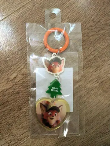 아크릴 키링 주토피아 어린 시절 닉