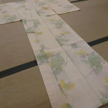 특별 주문 여름 기모노 홑옷 진품 앤티크 제품