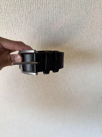 하프 벨트 남성용 블랙