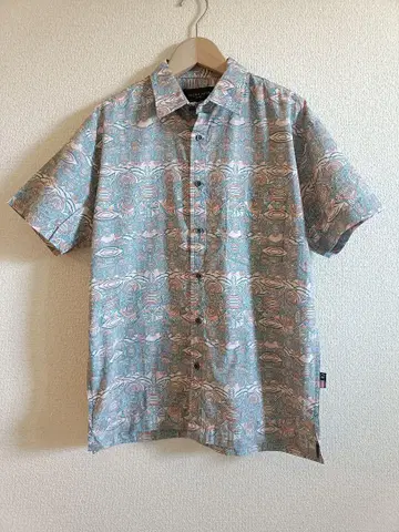 KAPTEN BATIK 반팔 셔츠 말레이시아 바틱