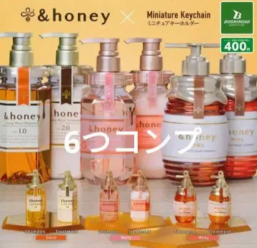 &honey 미니어처 키링 가챠 새상품 가챠가챠 6개 컴프