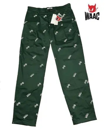 B95 새상품 정가 31,900엔 WAAC 왁 MEN 골프 롱 팬츠 M