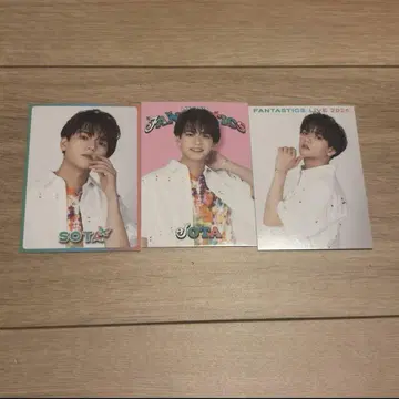 FANTASTICS 나카지마 소우타 포토 카드 시크레 포함