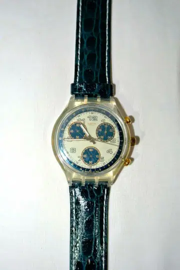 Swatch 스와치 크로노그래프 SCK109 미사용 [하자품]