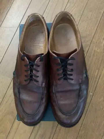 Paraboot 브라운 레이스업 슈즈