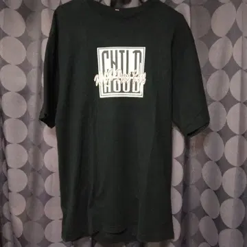 CHILDHOOD 로고 티셔츠 XL 사이즈