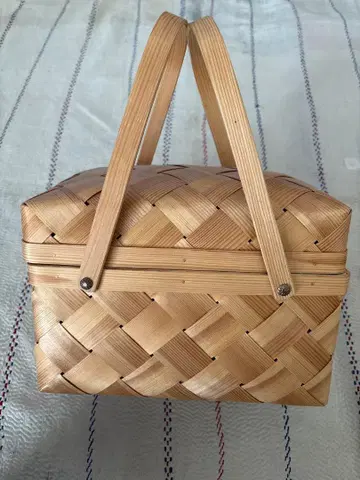 상크cinq 북유럽 바스켓 bag 뚜껑 포함 mina perhonen