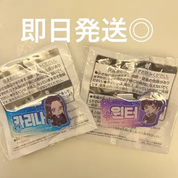 aespa 이름 아크릴 배지