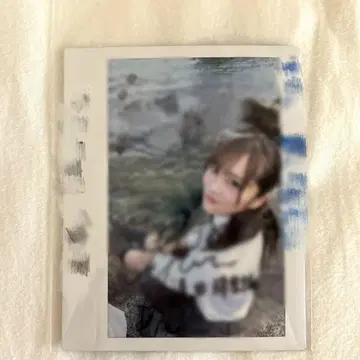 니어조이 아이다 슈리 친필 사인 폴라로이드
